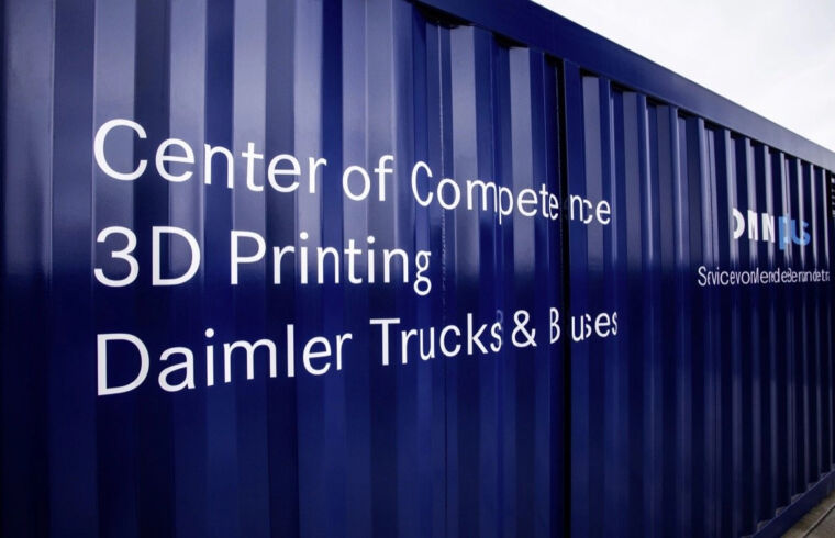 Centro de Impressão 3D da Daimler.