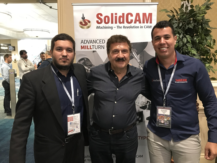 Marcelo Ongaro e William Ferreira (SolidCAM)