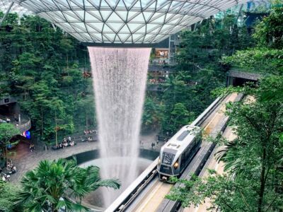 Aeroporto Changi de Singapura, construção verde (Divulgação)