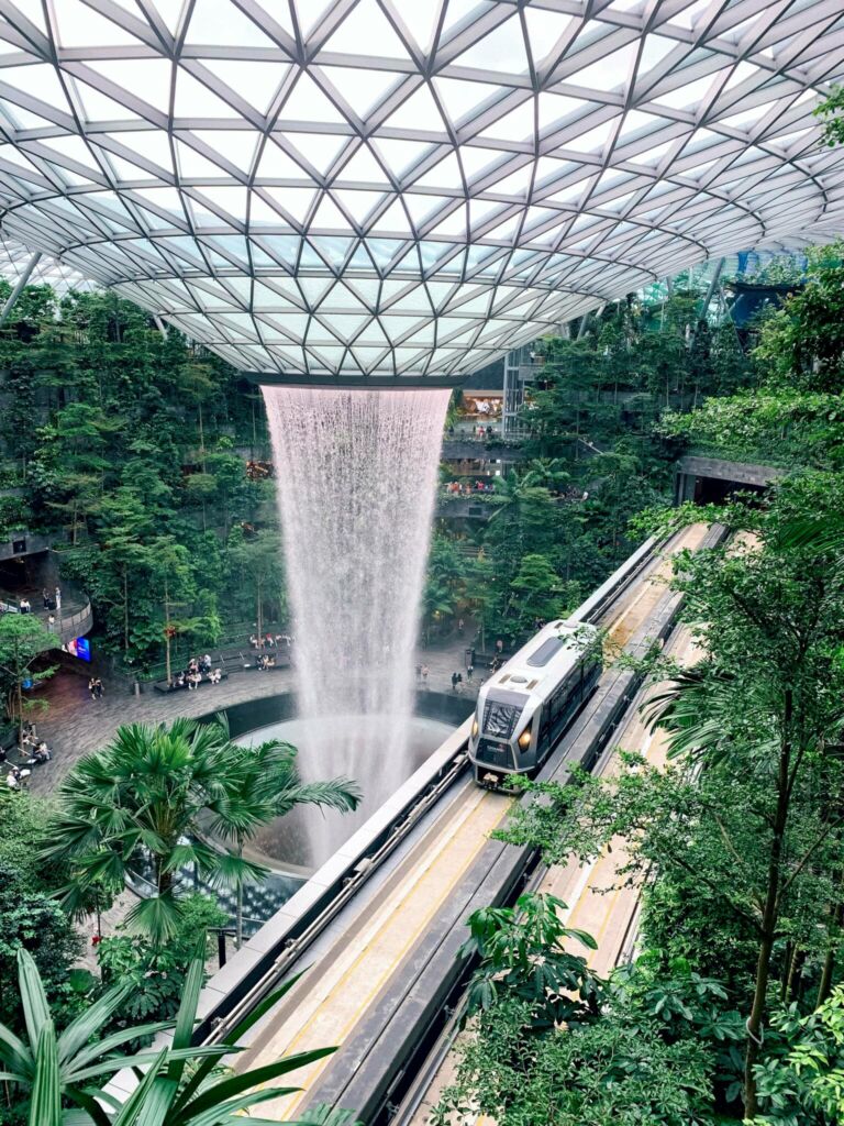 Aeroporto Changi de Singapura, construção verde (Divulgação)