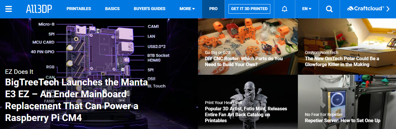Impressão 3D: Sites de notícias que acompanho | Manufatura Digital